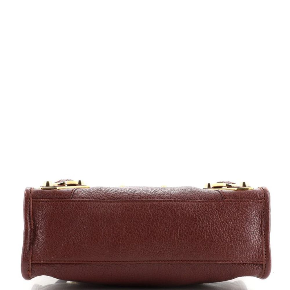 Balenciaga City Classic Metallic Edge Bag Leather Mini Red - Picture 5 of 9